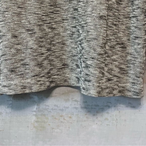 J JILL Pure Jill Gray Flecked 100% Cotton Knit Pullover Sweater Sz XL 3/4 Sleeve - Picture 6 of 13